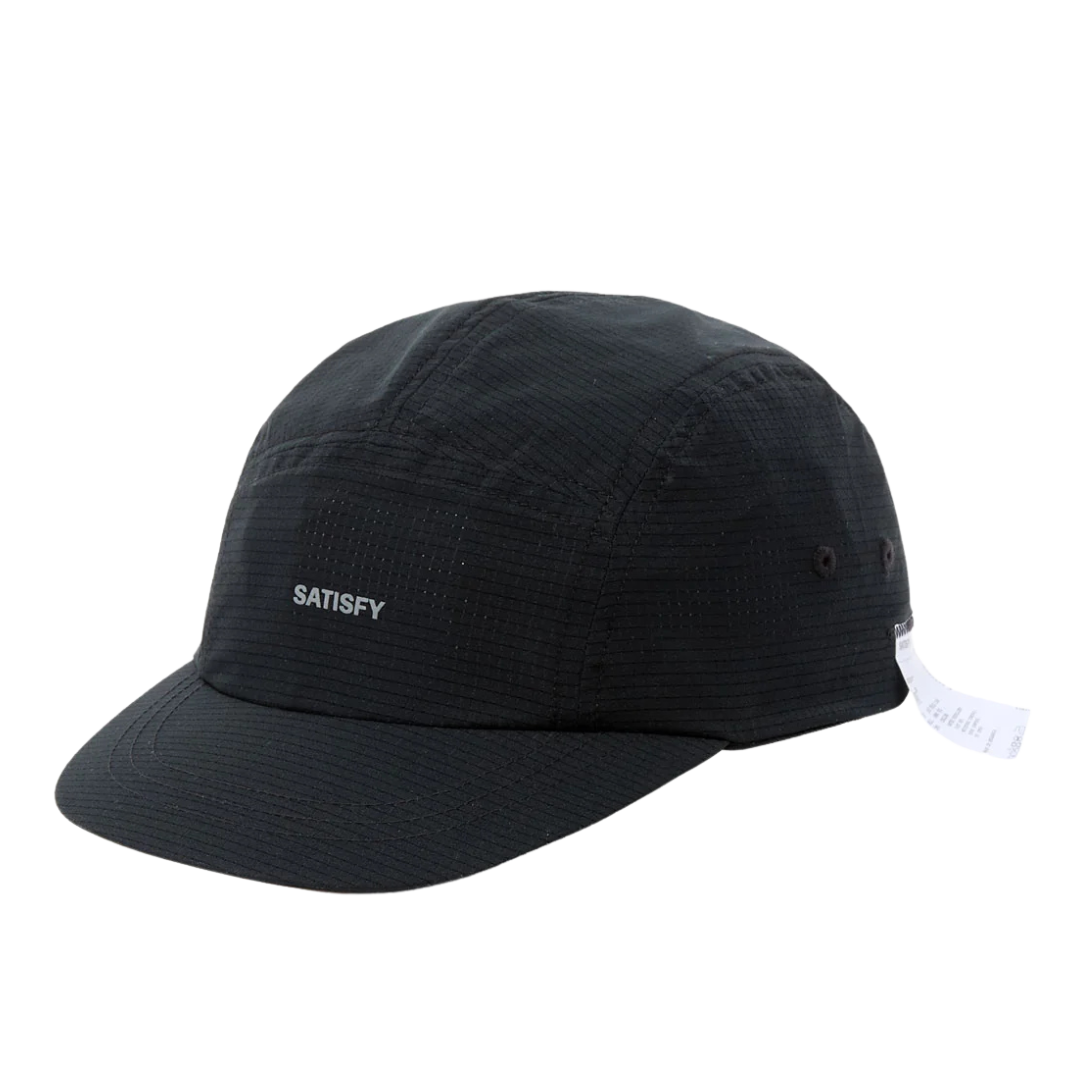 SatisfyRunning_RippyAir_TrailCap_Black_Front