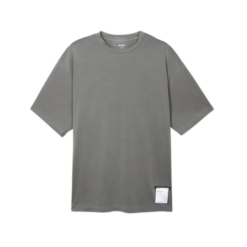 SatisfyRunning_AuraLite_Tee_MineralGraphite_Front