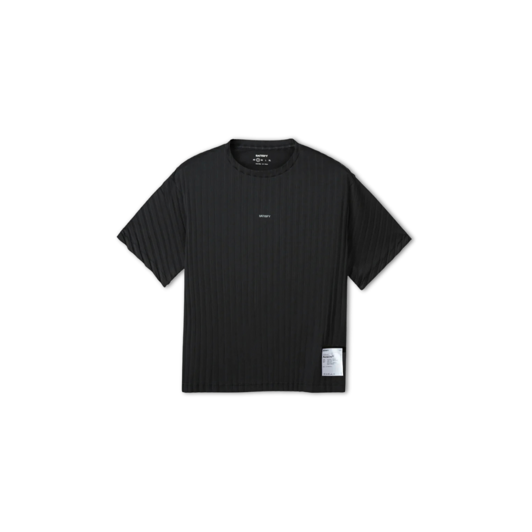 SatisfyRunningAuraLiteWomen_sPleatedTShirt-Black1_91decde5-6c4b-43d1-b295-173a354989b8