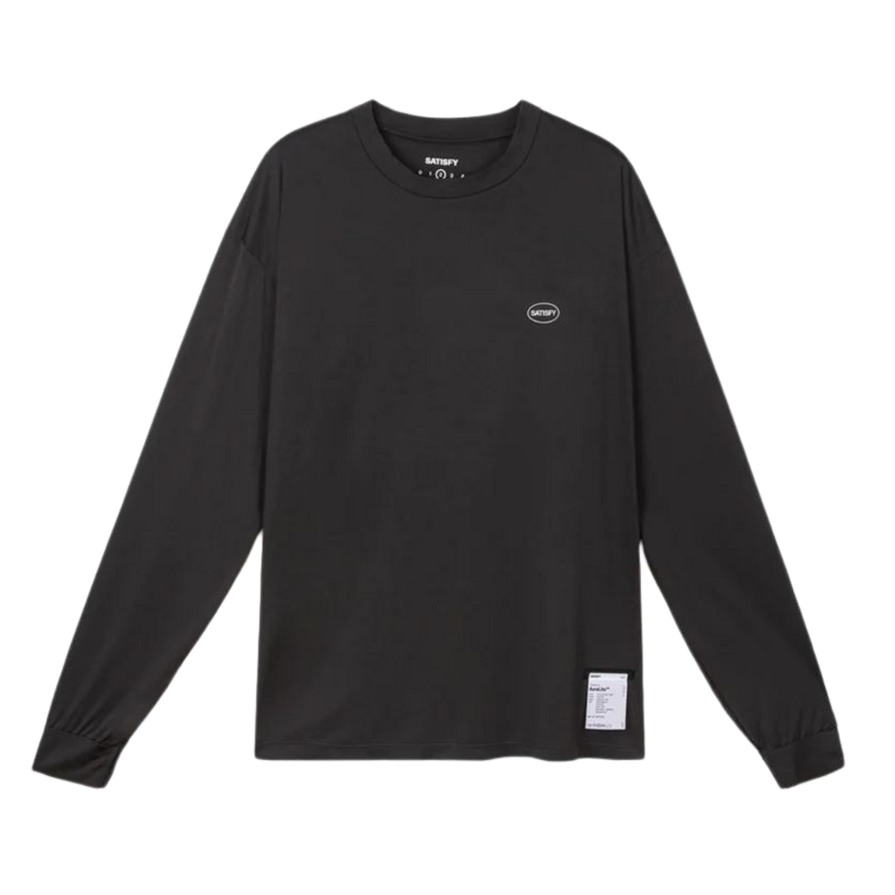 SatisfyRunning_Auralite_LongTee_Black_Front
