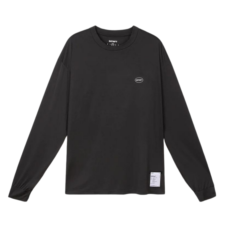 SatisfyRunning_Auralite_LongTee_Black_Front