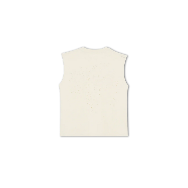 Satisfy Running MothTech Muscle Tee - Aged Ecru