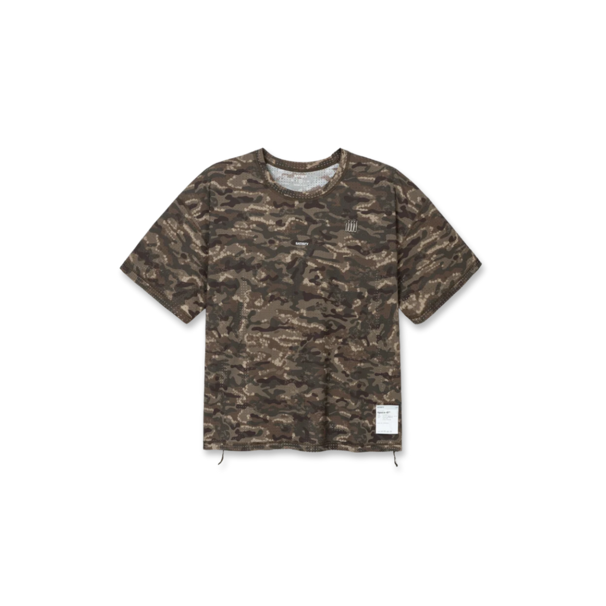 Satisfy Running Space-O T-Shirt - Overland Trek Cam SA