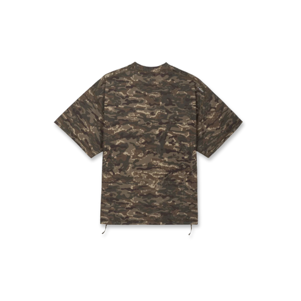 Satisfy Running Space-O T-Shirt - Overland Trek Cam SA