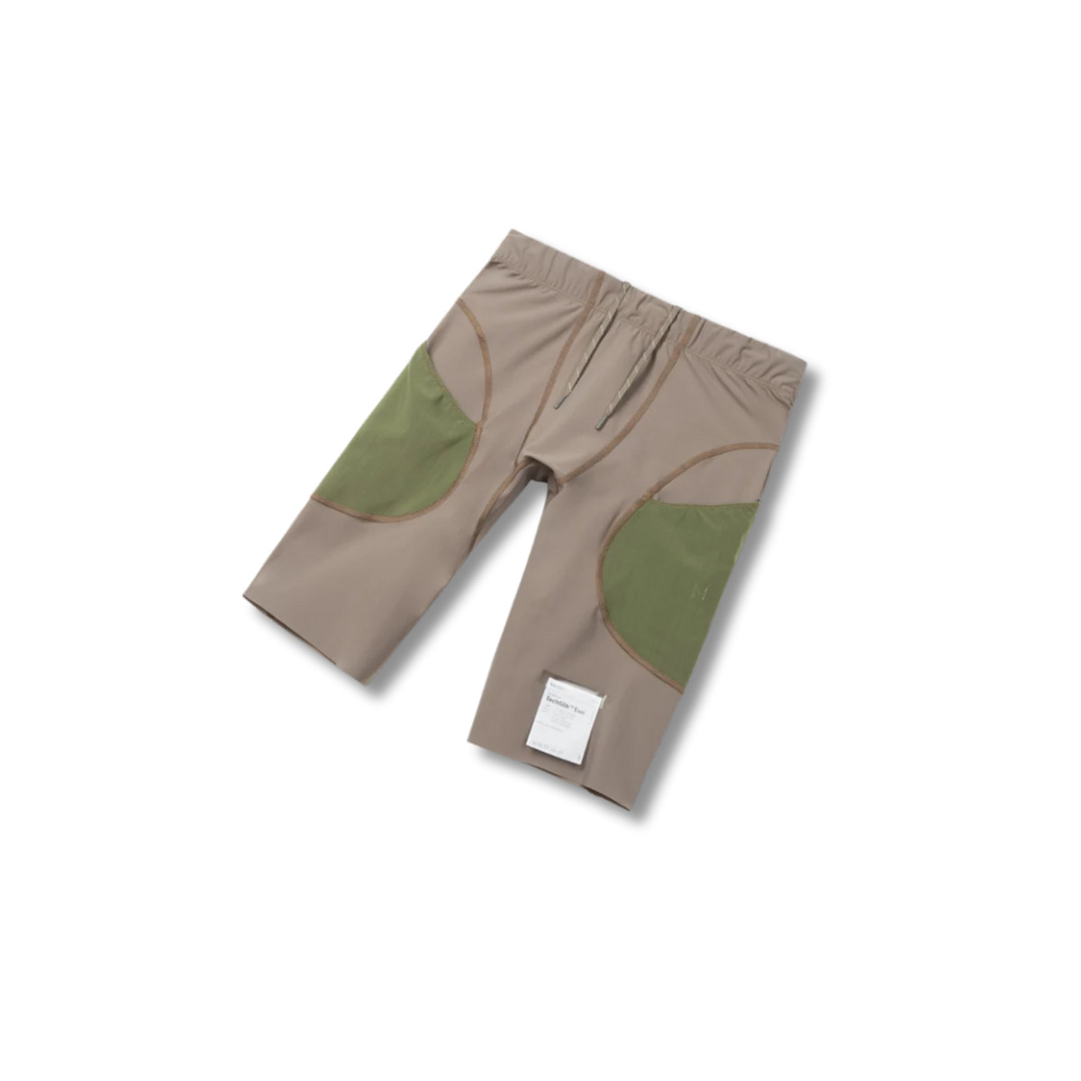 Satisfy Running TechSilk Evo 9 Cargo Half-Tights - Dark Natural