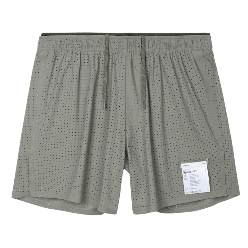 Satisfy Running Space-O 5" Shorts - Dry Sage