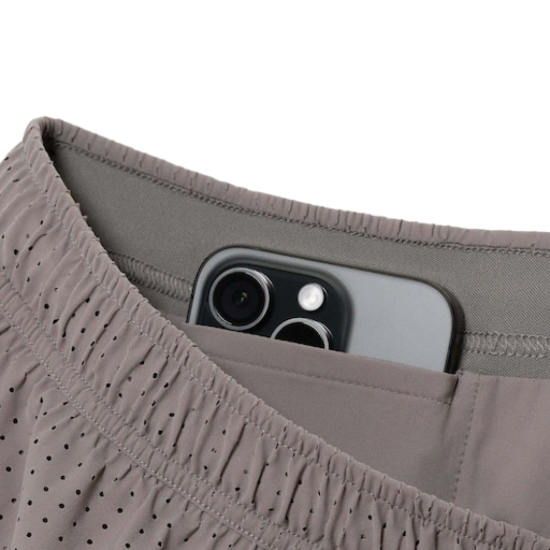 Satisfy Space-O 5" Shorts - Taupe