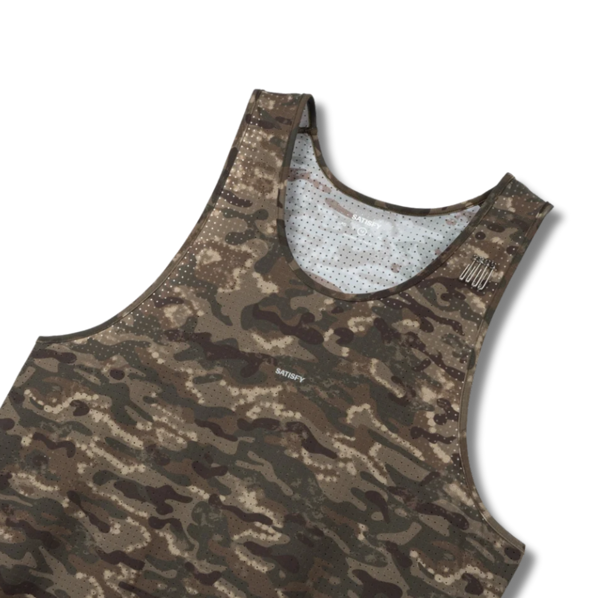 Satisfy Space-O Singlet - Overland Trek Cam SA