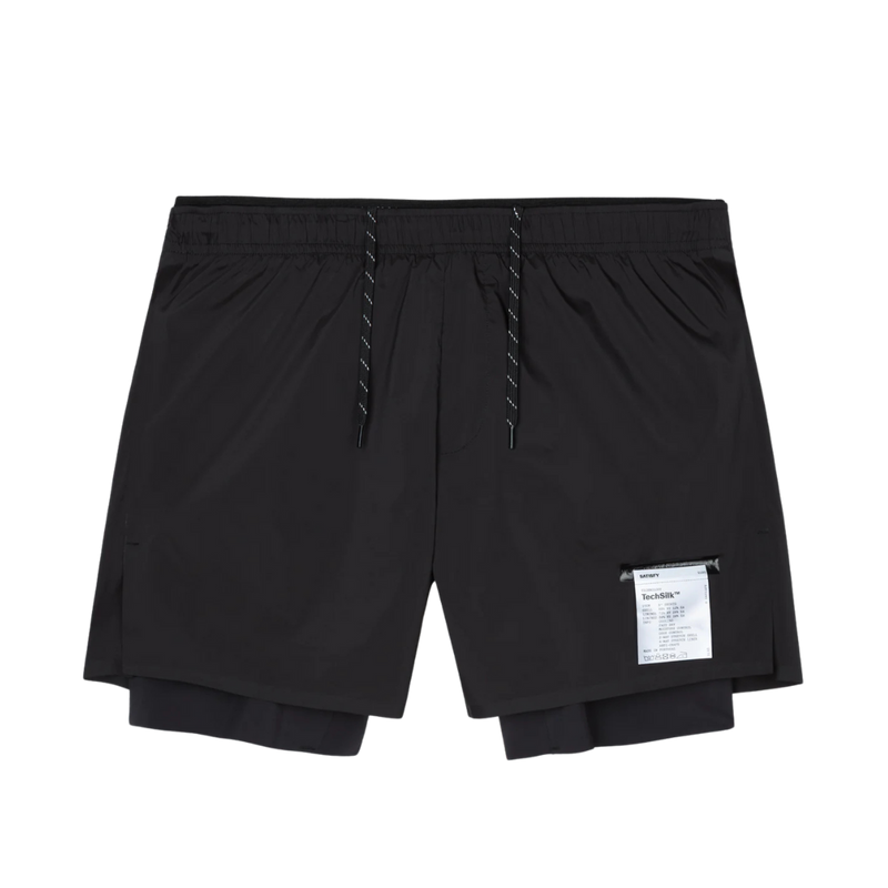 SatisfyRunning_TechSilk8"_Shorts_Black_Front
