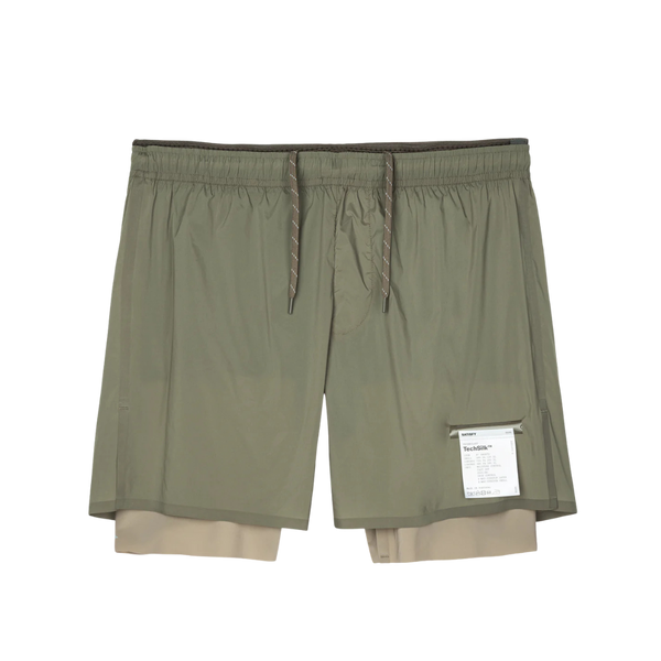 SatisfyRunning_TechSilk8"_Shorts_Vetiver_Front