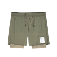 SatisfyRunning_TechSilk8"_Shorts_Vetiver_Front