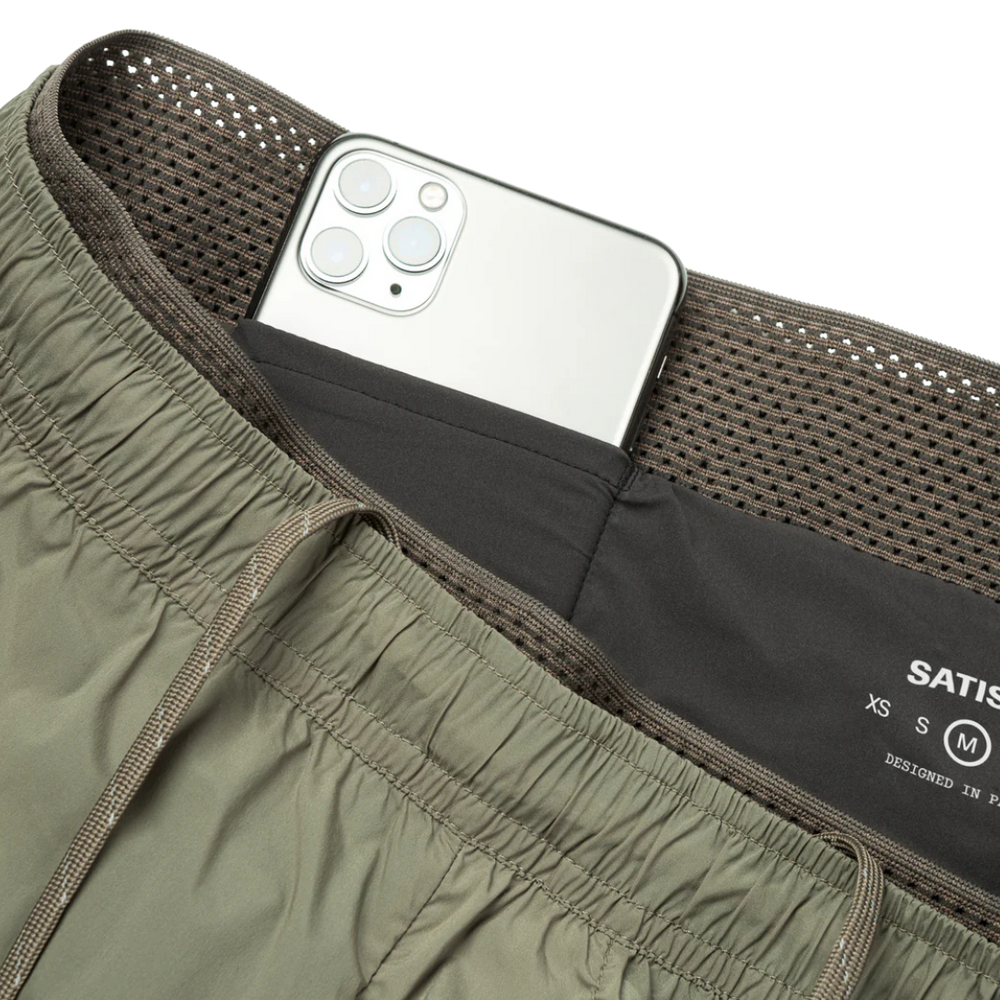 SatisfyRunning_TechSilk8"_Shorts_Vetiver_Inside