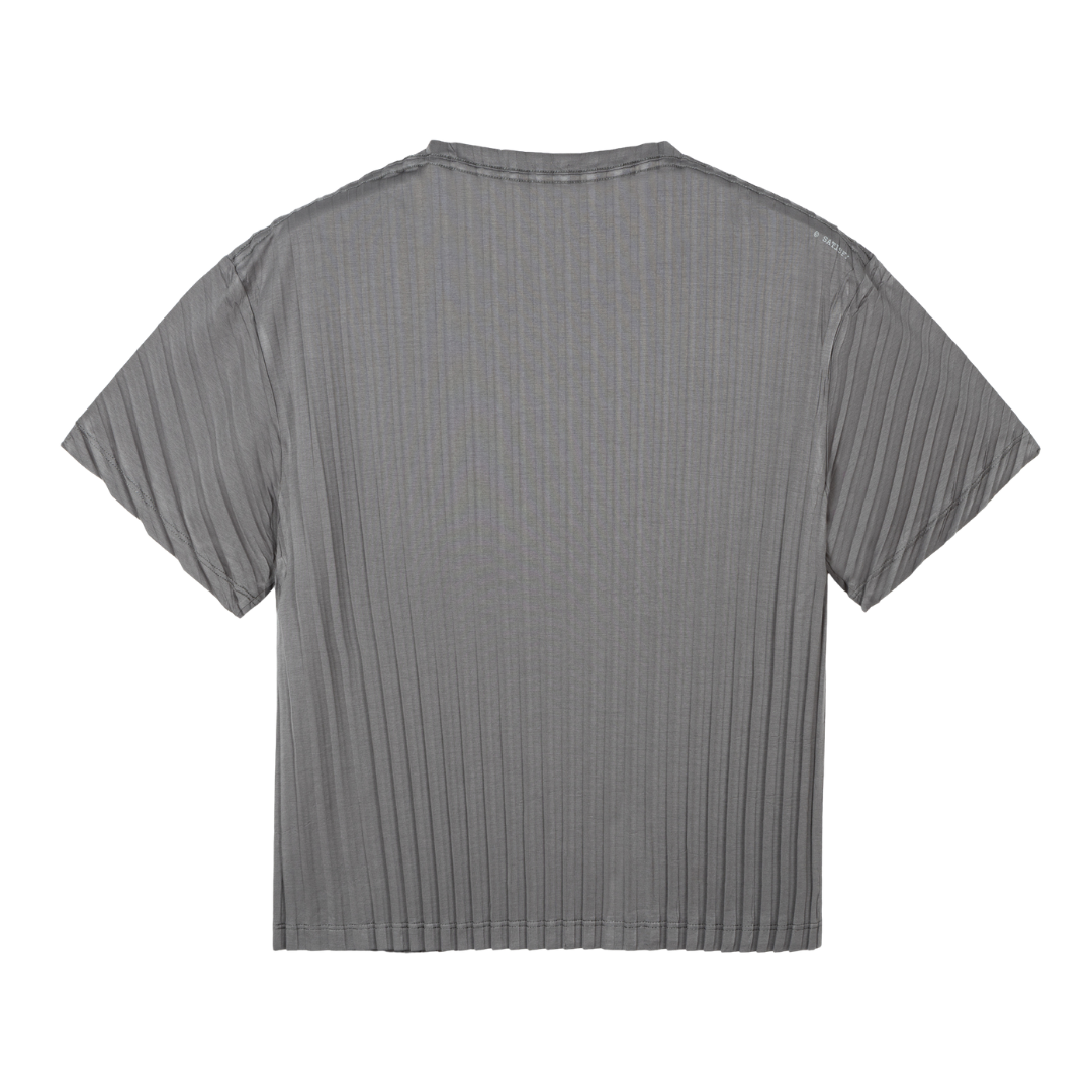 SatisfyWomen_sAuraLitePleatedT-Shirt-GraniteGray2