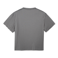 SatisfyWomen_sAuraLitePleatedT-Shirt-GraniteGray2