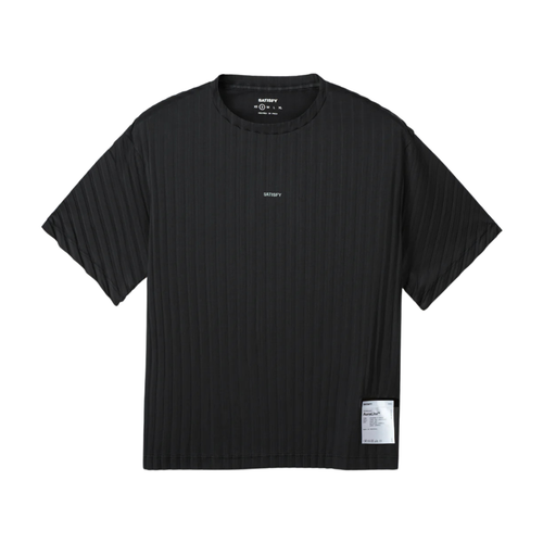 Satisfy Running AuraLite Women's Pleated T Shirt - Black