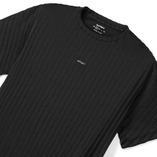Satisfy Running AuraLite Women's Pleated T Shirt - Black