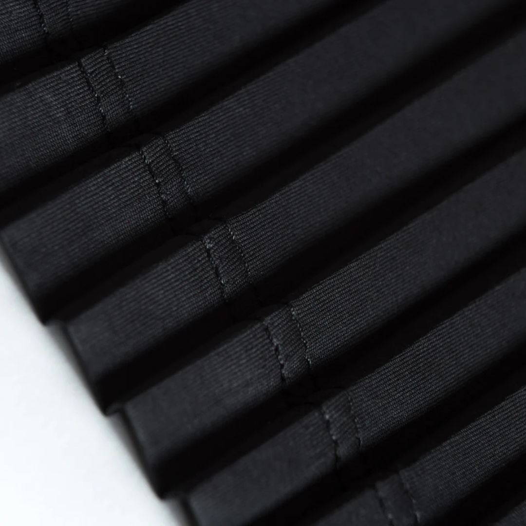 Satisfy Running AuraLite Women's Pleated T Shirt - Black