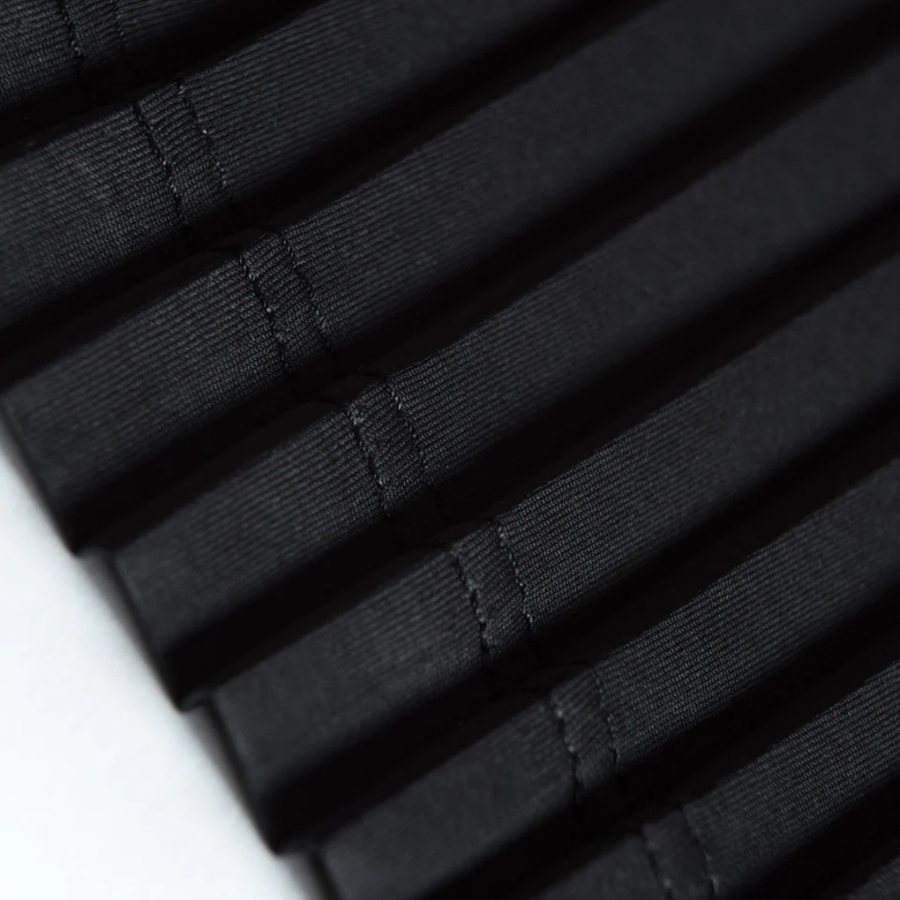 Satisfy Running AuraLite Women's Pleated T Shirt - Black