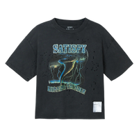 Satisfy Running Women's MothTech Tee - Aged Black Thunder EST4