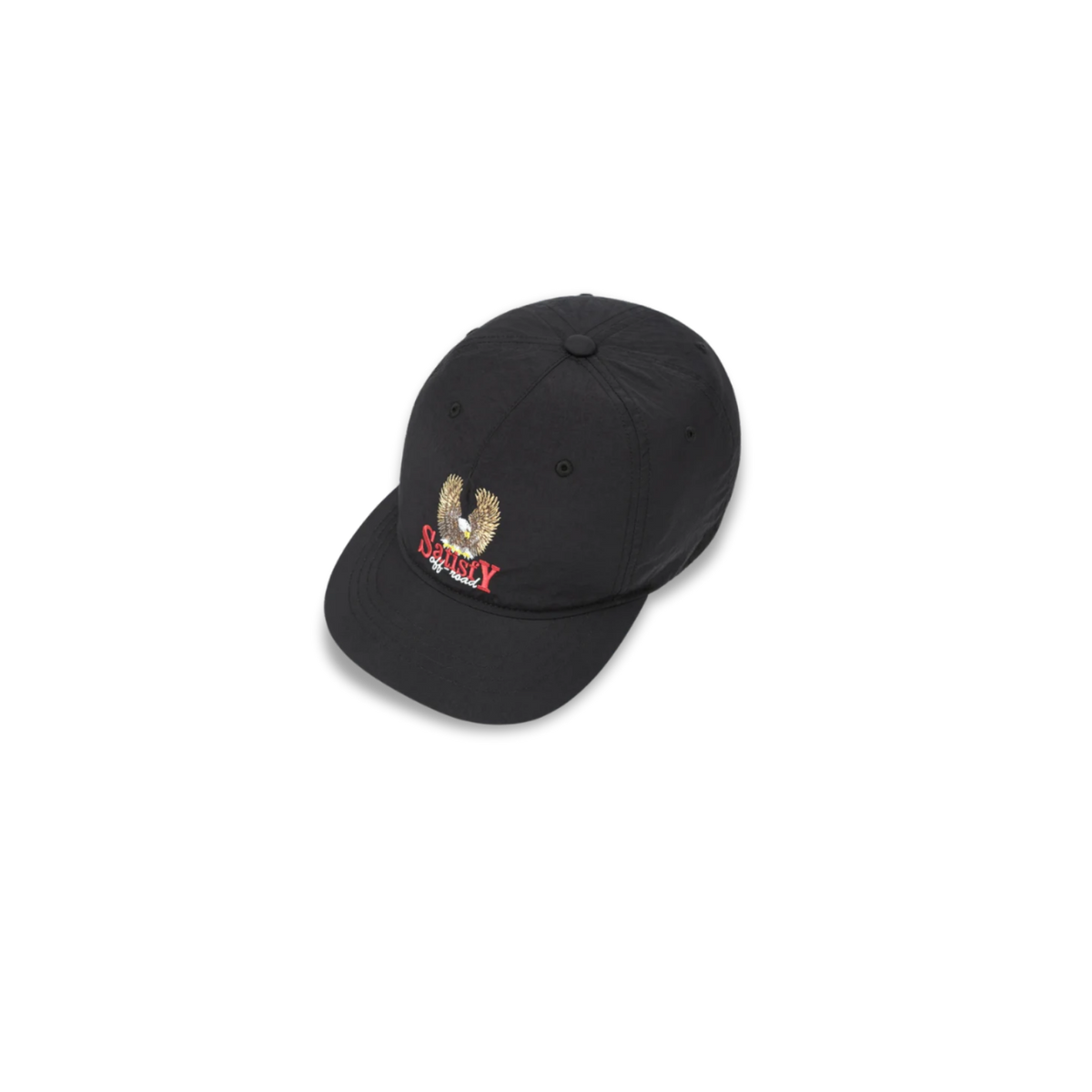 Satisfy Running FliteSilk 5 Panel Pinch Cap - Black Eagle