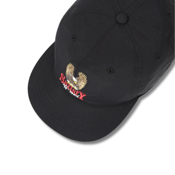 Satisfy Running FliteSilk 5 Panel Pinch Cap - Black Eagle