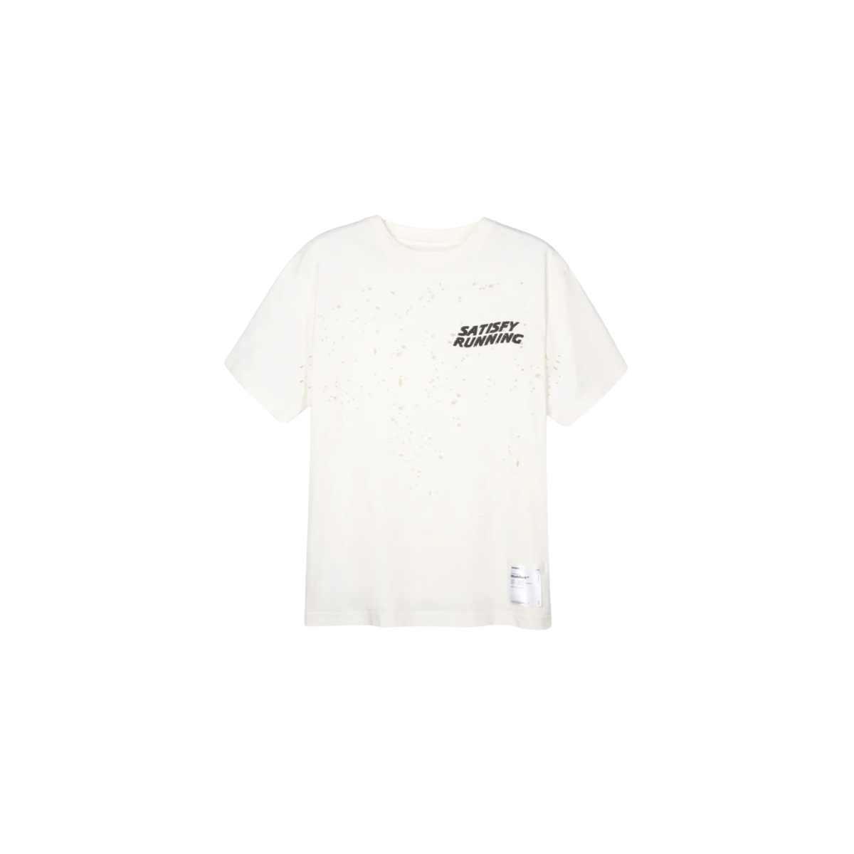 Satisfy Running MothTech T-Shirt - Off-White WA