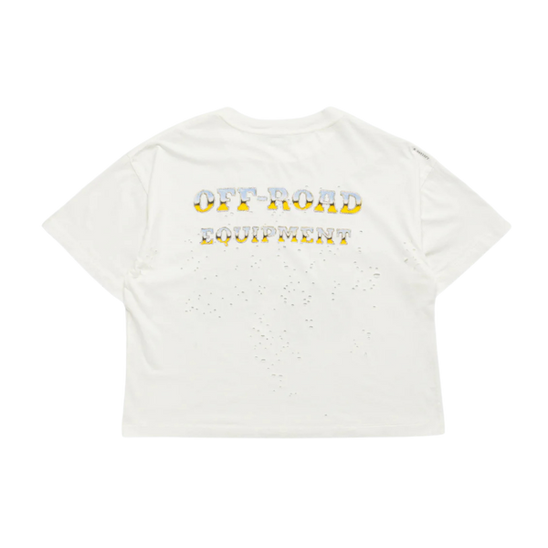 Satisfy Running Women's MothTech Muscle Tee - Off-White Monster Truck ES2