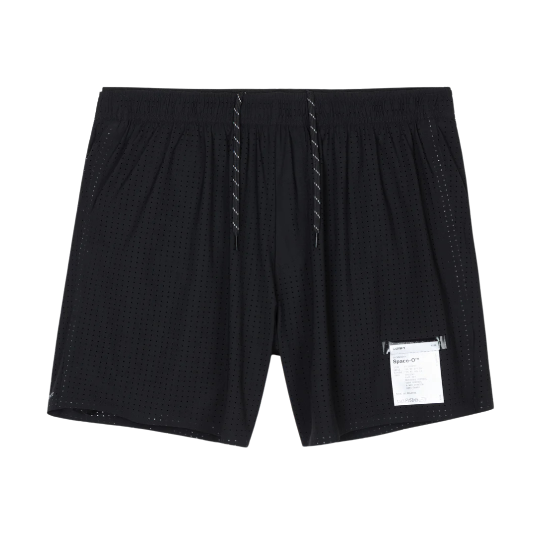 SatisfyRunning_SpaceO_5Shorts_Black_Front
