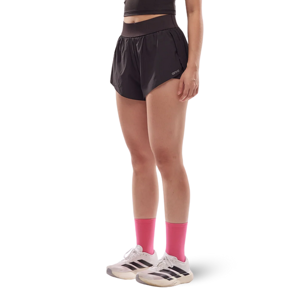 ANYA Split Shorts 2.0 (Inner Shorts) - Black Sesame
