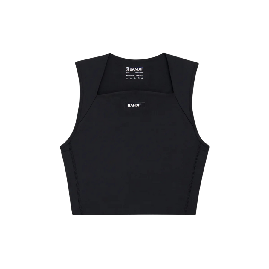 BanditRunning_Women'sStaminaIrisCrop_Black_Front