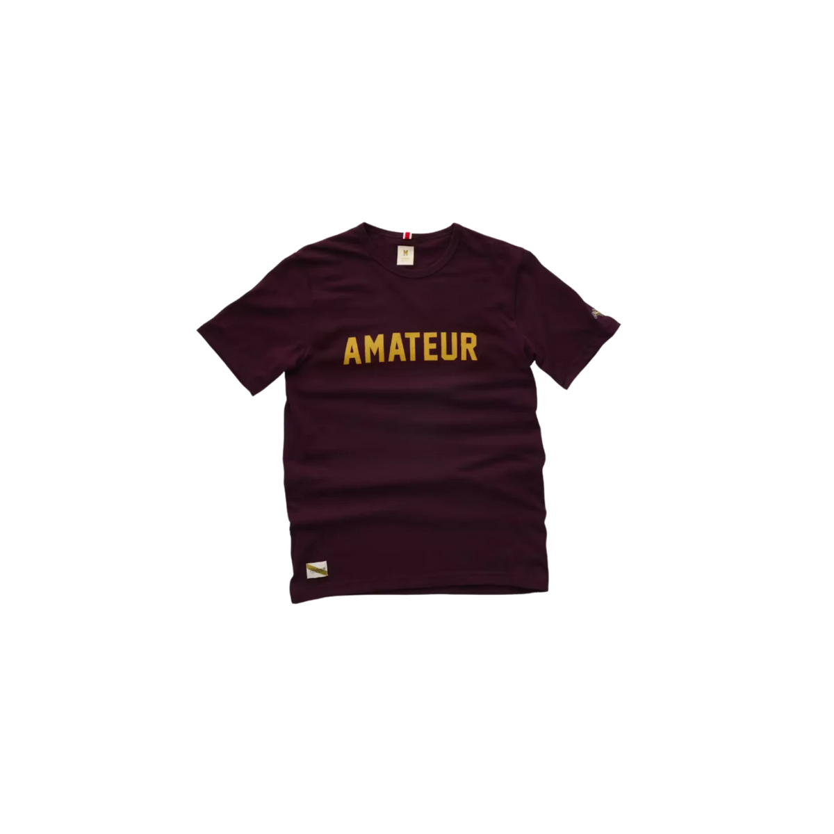 TRACKSMITH GRAYBOY TEE AMATEUR - WINE/ YELLOW