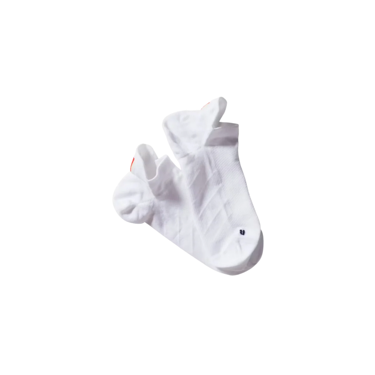 TRACKSMITH SPEED NO SHOW SOCKS EVERGREEN - WHITE