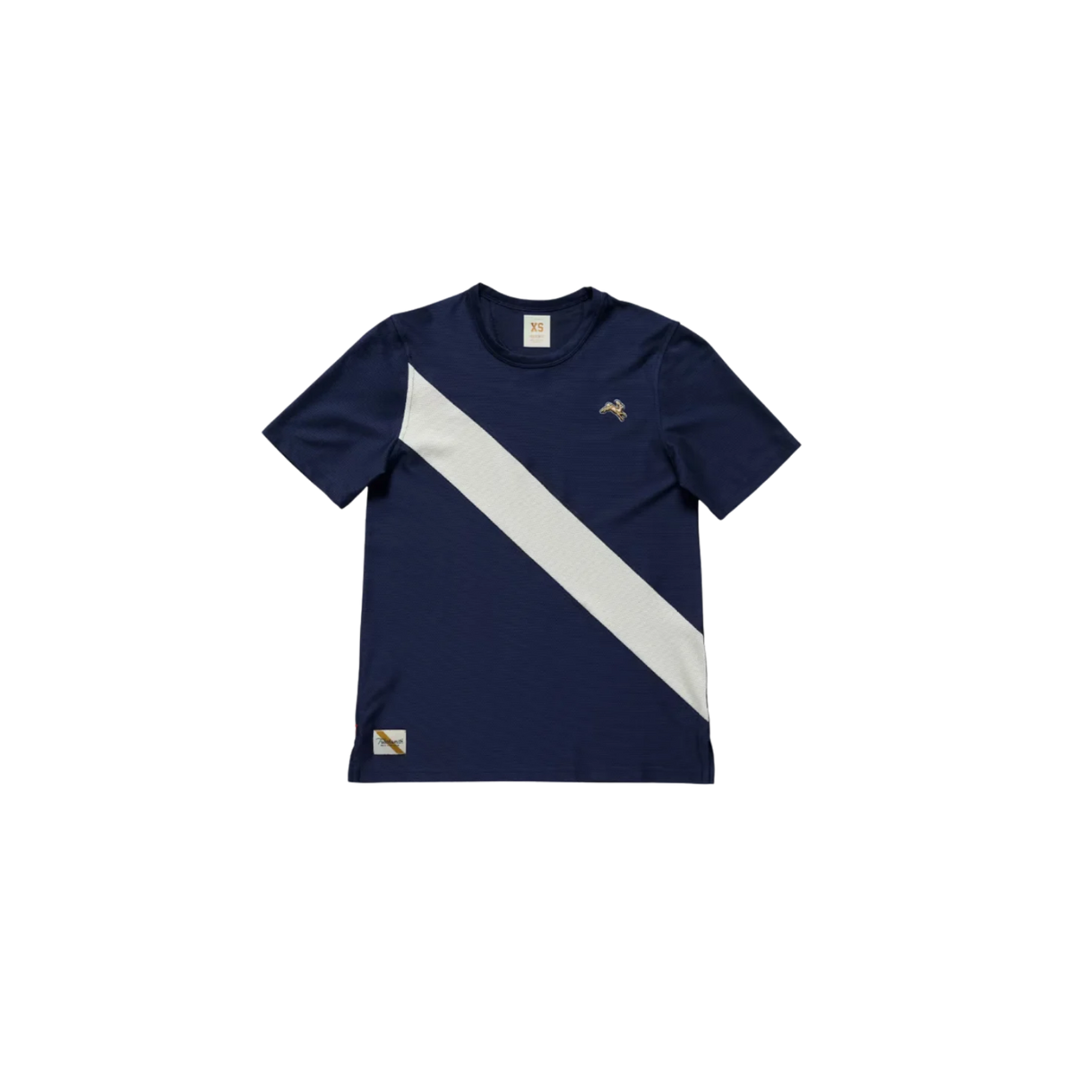 TRACKSMITH WOMEN'S VAN CORTLANDT TEE - NAVY / IVORY