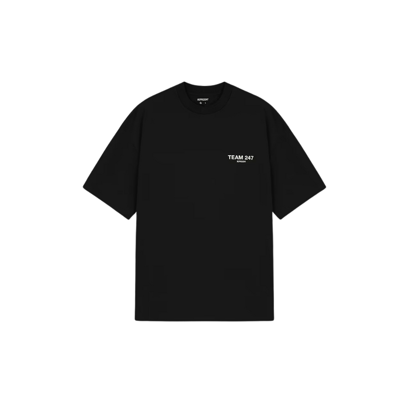Team247OversizedT-ShirtMENSKNIT-Black1