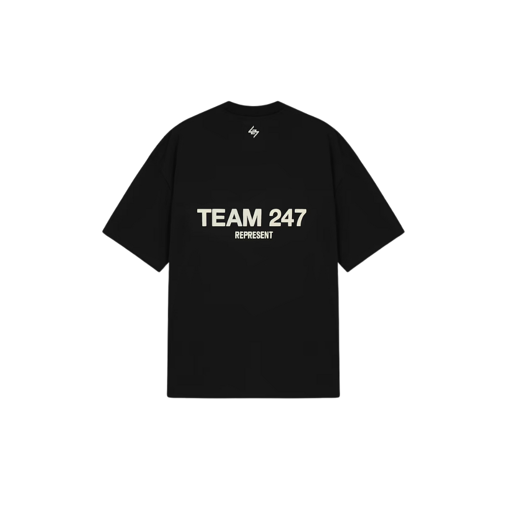 Team247OversizedT-ShirtMENSKNIT-Black2