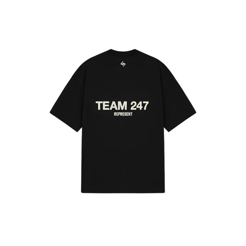 Team247OversizedT-ShirtMENSKNIT-Black2