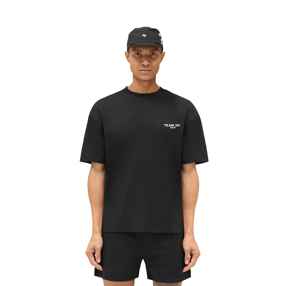 Team247OversizedT-ShirtMENSKNIT-Black3