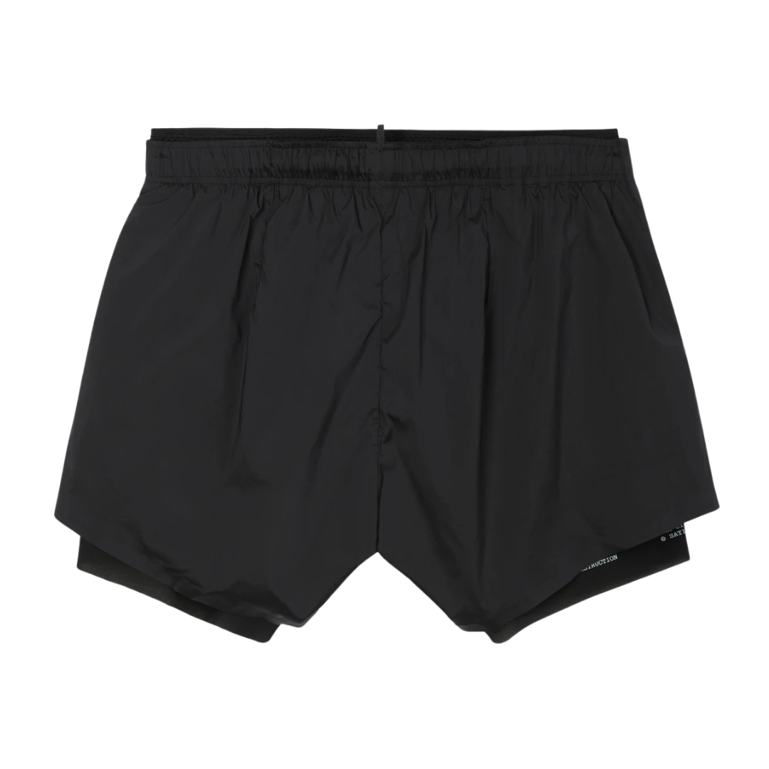Satisfy Running TechSilk 3" Women's Shorts Black