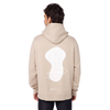 BanditRunning_The Cotton Fleece_Abstract Thinker Hoodie_Unisex_Stone_Back2