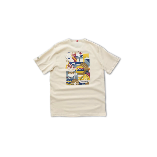 Tracksmith Grayboy Tee Donuts 26 - Ivory