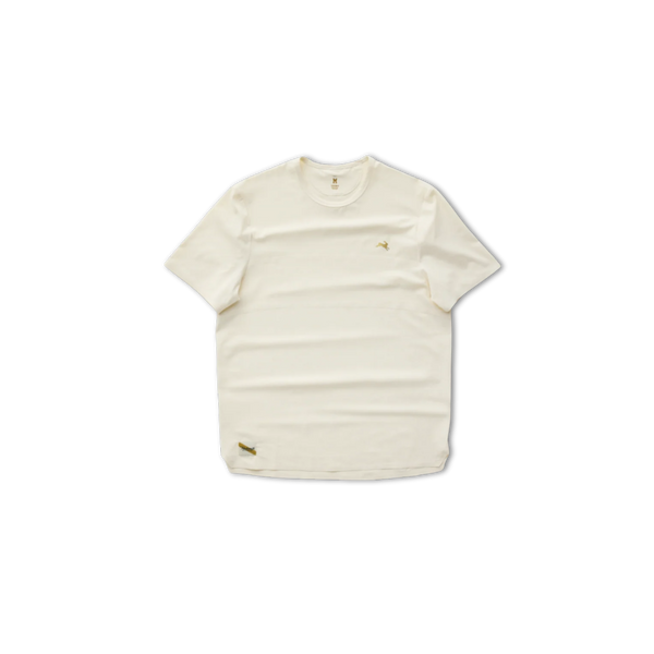 Tracksmith Meridian Short Sleeve - Ivory