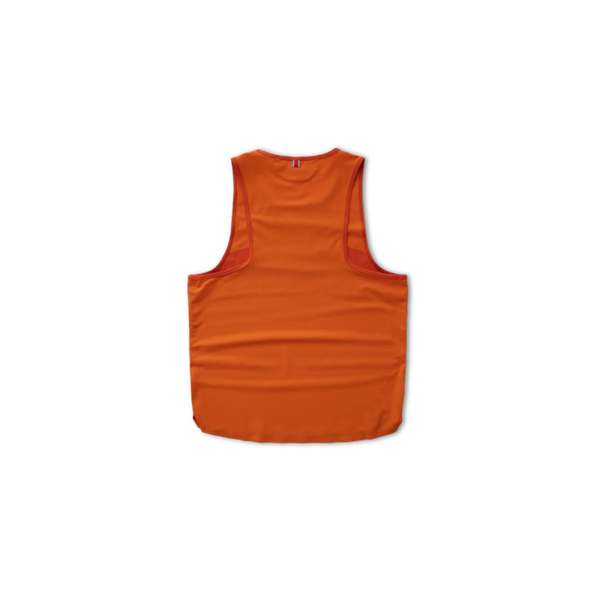 Tracksmith Meridian Tank - Orangeade/Red Clay