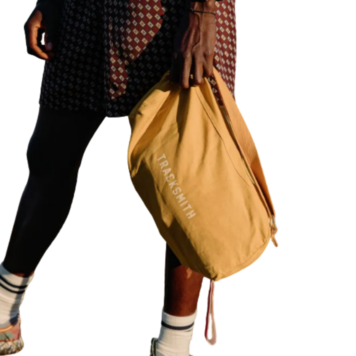 Tracksmith Shoe Bag - HONEY GOLD