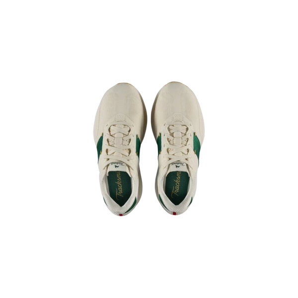Tracksmith Shoes Eliot Ryder - IVORY/GRASS