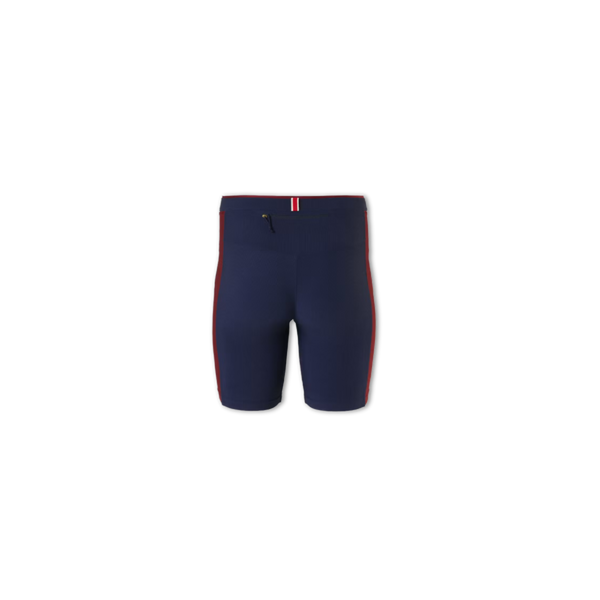 Tracksmith Twilight Half Tights Lined - NAVY/CABERNET