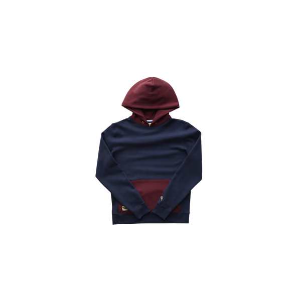 Tracksmith Trackhouse Sweatshirt - Navy/Windsor Wine