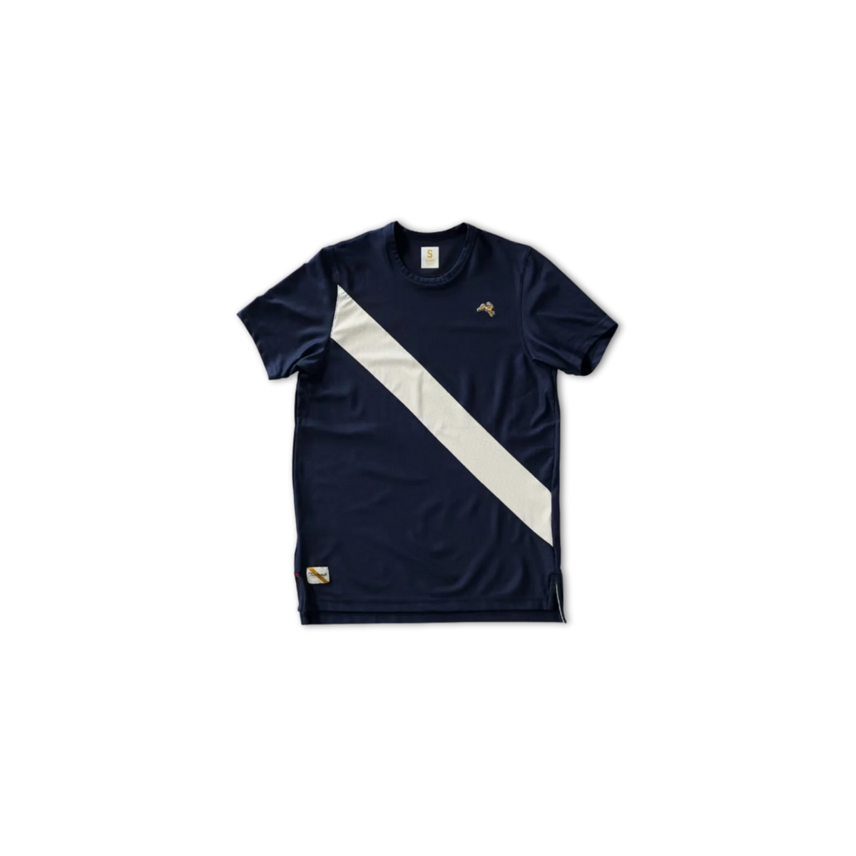 Tracksmith Van Cortlandt Tee Navy/Ivory