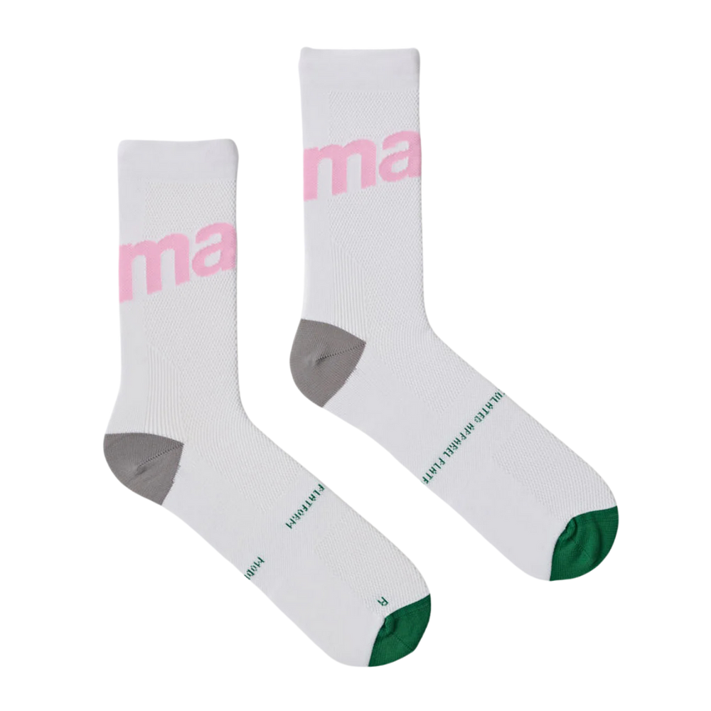 MAAP_TrainingSock_White Orchid_Front