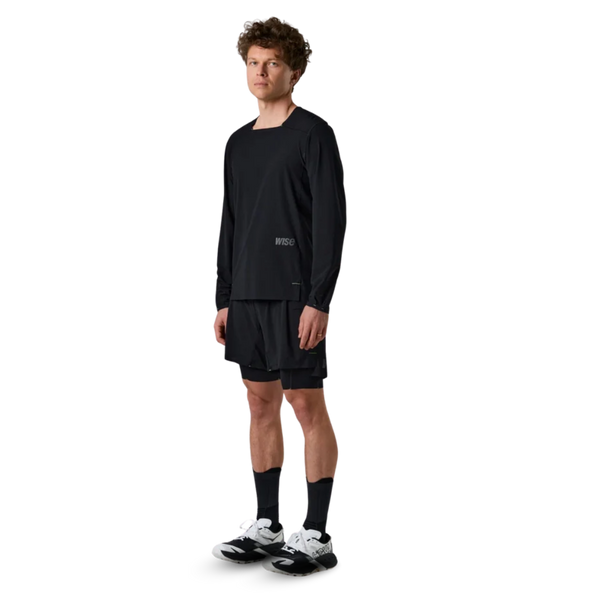 WISE ULTRA SOCKS-BLACK/DARK GREY