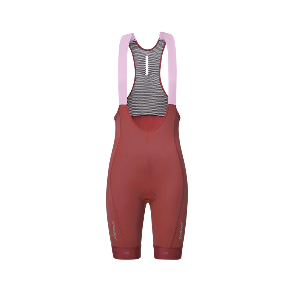 MAAP_Womens Training Bib 3.0_Rhubarb_Front
